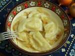 Вареники с картошкой (постные). Пошаговый фоторецепт.