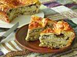 Пирог из лаваша с сыром и творогом. Пошаговый фоторецепт.
