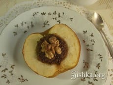 Печеные яблоки в духовке. Пошаговый фоторецепт.
