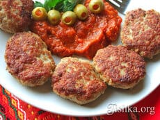 Котлеты по-болгарски. Пошаговый фоторецепт.