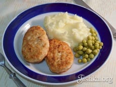 Куриные котлеты. Пошаговый фоторецепт.