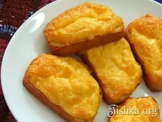 Горячие бутерброды с яйцом и сыром. Пошаговый фоторецепт.