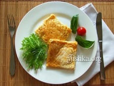 Омлет с начинкой. Пошаговый фоторецепт.