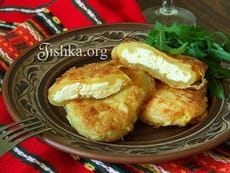 Перец, фаршированный брынзой ("Чушка бюрек"). Пошаговый фоторецепт.
