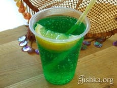 Пляжный коктейль "Мента". Пошаговый фоторецепт.