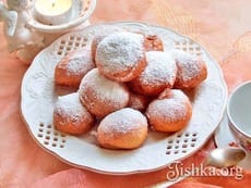 Творожные пончики за 10 минут. Пошаговый фоторецепт.