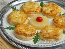 Курица, запеченная с ананасами. Пошаговый фоторецепт.