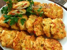 Рубленые котлеты с сыром и болгарским перцем. Пошаговый фоторецепт.