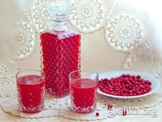 Клюквенный морс с медом(без кипячения). Пошаговый фоторецепт.
