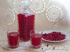 Клюквенный морс с медом(без кипячения). Пошаговый фоторецепт.