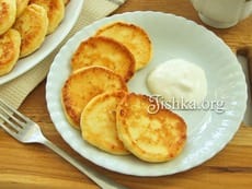 Ленивые сырники (без лепки). Пошаговый фоторецепт.