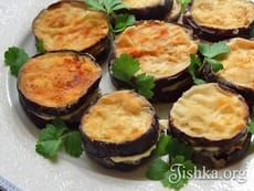 Баклажаны с майонезом и чесноком. Пошаговый фоторецепт.