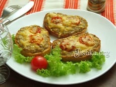 Горячие бутерброды с фаршем (болгарская кухня). Пошаговый фоторецепт.