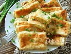 Пирожки с картошкой из лаваша. Пошаговый фоторецепт.