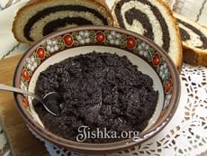 Маковая начинка для рулетов и булочек. Пошаговый фоторецепт.