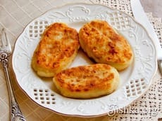 Зразы с грибами (постные). Пошаговый фоторецепт.