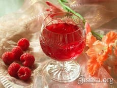 Малиновый ликер (из свежих или замороженных ягод). Пошаговый фоторецепт.