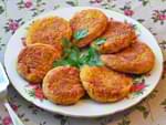Овощные котлеты из картофеля и тыквы. Пошаговый фоторецепт.
